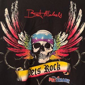 Bret Michaels exclusive PetSmart Corporate Employees only shirt RARE